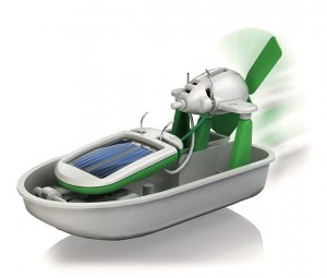 Solar Powered Robot Kit - Speedboat