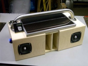 Solar Powered Boombox