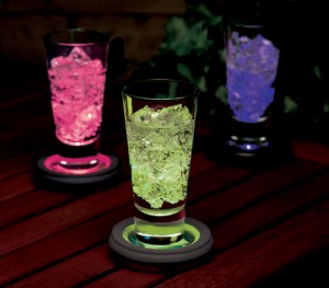 Solar-Powered Drinks Coasters