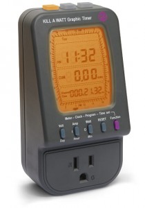 Kill A Watt Graphic Mains Timer