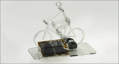 Solar Powered Perspex Biker Kit