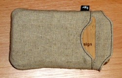 iPhone 3GS Case Hessian Pouch