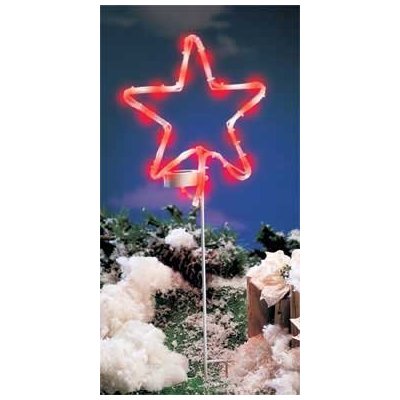 Solar Powered Christmas Shaped LED Lights