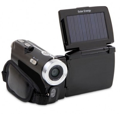 Solar Powered Camcorder