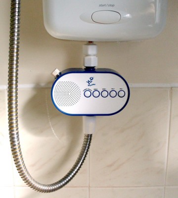 H2O Water Powered Shower Radio