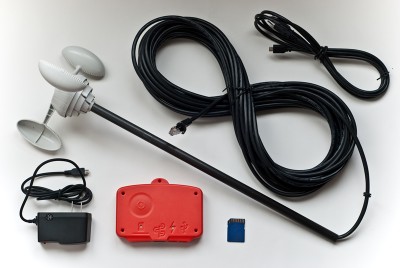 Anemometer & Wind Data Logger Kit