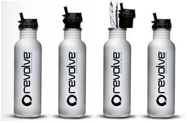 Revolve Water Bottles Substitute To Plastic Bottles