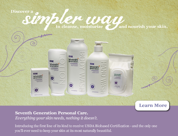 Seventh Generation products